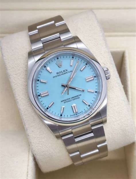 rolex op 36mm tiffany|rolex tiffany price.